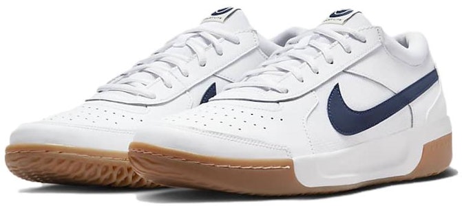 Nike NikeCourt Zoom Lite 3 'Putih Midnight Navy Gum' DV3258-102 Lookbook Nike NikeCourt Zoom Lite 3 'Putih Midnight Navy Gum' DV3258-102