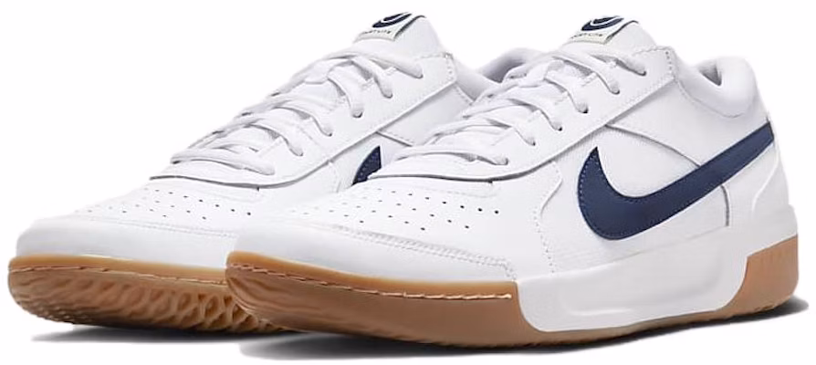耐克NikeCourt Zoom Lite 3 '白色午夜海军胶底' DV3258-102 Lookbook 耐克NikeCourt Zoom Lite 3 '白色午夜海军胶底' DV3258-102