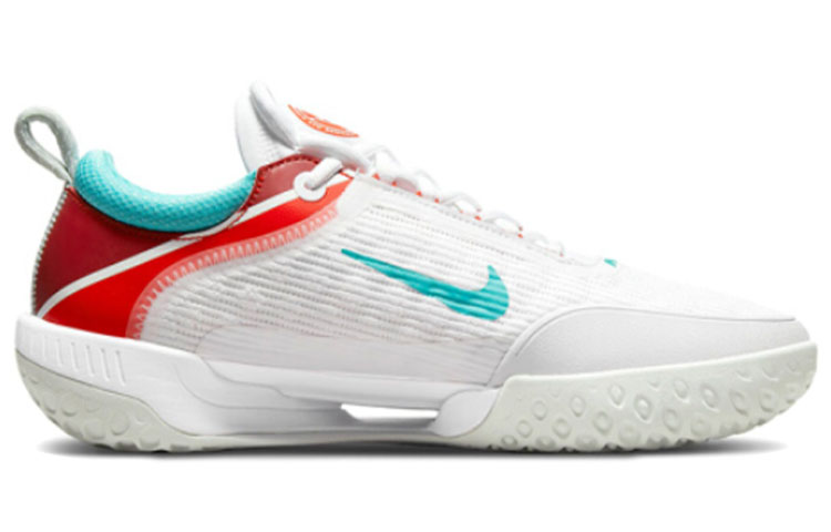 Lookbook Nike NikeCourt Zoom NXT 'White Habanero Red Washed Teal' DH0219-136