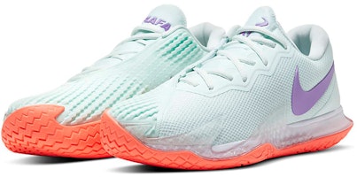 Nike NikeCourt Zoom Vapor Cage 4 Rafa 'Verde Suave y Mango Brillante' DD1579-324 Lookbook Nike NikeCourt Zoom Vapor Cage 4 Rafa 'Verde Suave y Mango Brillante' DD1579-324