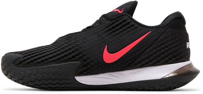 Nike NikeCourt Zoom Vapor Cage 4 Rafa 'Hitam Siren Merah' DD1579-003 Lookbook Nike NikeCourt Zoom Vapor Cage 4 Rafa 'Hitam Siren Merah' DD1579-003