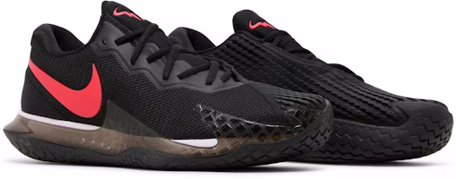 NikeCourt Zoom Vapor Cage 4 Rafa 'Hitam Siren Merah' DD1579-003 Cheap NikeCourt Zoom Vapor Cage 4 Rafa 'Hitam Siren Merah' DD1579-003