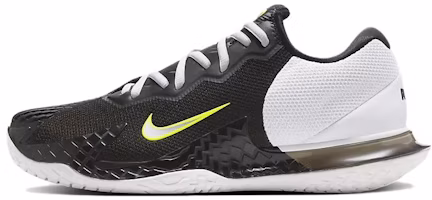 Nike NikeCourt Zoom Vapor Cage 4 Rafa 'Black White Volt' HQ1653-001 Nike NikeCourt Zoom Vapor Cage 4 Rafa 'Black White Volt' HQ1653-001