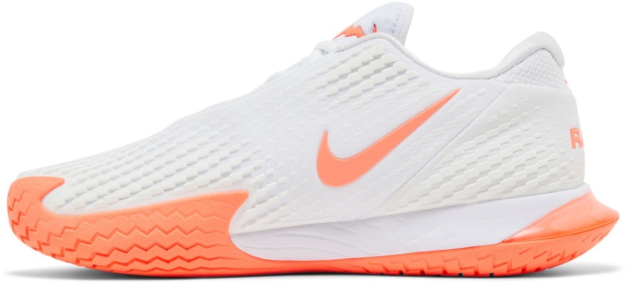 Nike NikeCourt Zoom Vapor Cage 4 Rafa 'White Bright Mango' DD1579-106 Lookbook Nike NikeCourt Zoom Vapor Cage 4 Rafa 'White Bright Mango' DD1579-106