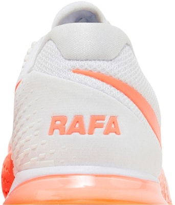 Nike NikeCourt Zoom Vapor Cage 4 Rafa 'White Bright Mango' DD1579-106 Sizing Nike NikeCourt Zoom Vapor Cage 4 Rafa 'White Bright Mango' DD1579-106