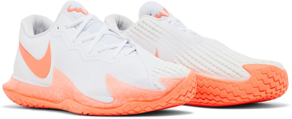 Nike NikeCourt Zoom Vapor Cage 4 Rafa 'White Bright Mango' DD1579-106 Cheap Nike NikeCourt Zoom Vapor Cage 4 Rafa 'White Bright Mango' DD1579-106