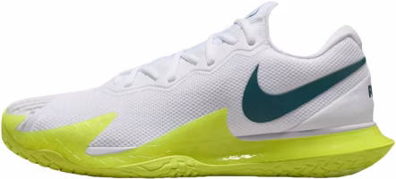Nike NikeCourt Zoom Vapor Cage 4 Rafa 'White Volt Geode Teal' DD1579-107 Nike NikeCourt Zoom Vapor Cage 4 Rafa 'White Volt Geode Teal' DD1579-107
