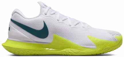 Nike NikeCourt Zoom Vapor Cage 4 Rafa 'White Volt Geode Teal' DD1579-107 Nike NikeCourt Zoom Vapor Cage 4 Rafa 'White Volt Geode Teal' DD1579-107