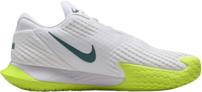 Nike NikeCourt Zoom Vapor Cage 4 Rafa 'Blanco Volt Geode Teal' DD1579-107 Order Nike NikeCourt Zoom Vapor Cage 4 Rafa 'Blanco Volt Geode Teal' DD1579-107