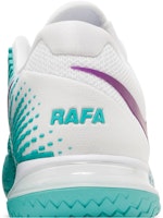 Nike NikeCourt Zoom Vapor Cage 4 Rafa 'Putih Teal Pudar' DD1579-153 Sizing Nike NikeCourt Zoom Vapor Cage 4 Rafa 'Putih Teal Pudar' DD1579-153