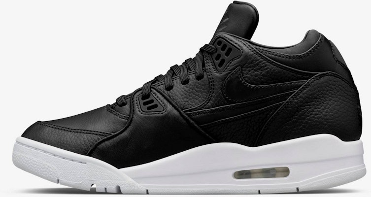 Nike Air Flight 89 防滑耐磨減震 低幫 復古籃球鞋 男女同款 黑白色 Shop Nike Air Flight 89 防滑耐磨減震 低幫 復古籃球鞋 男女同款 黑白色