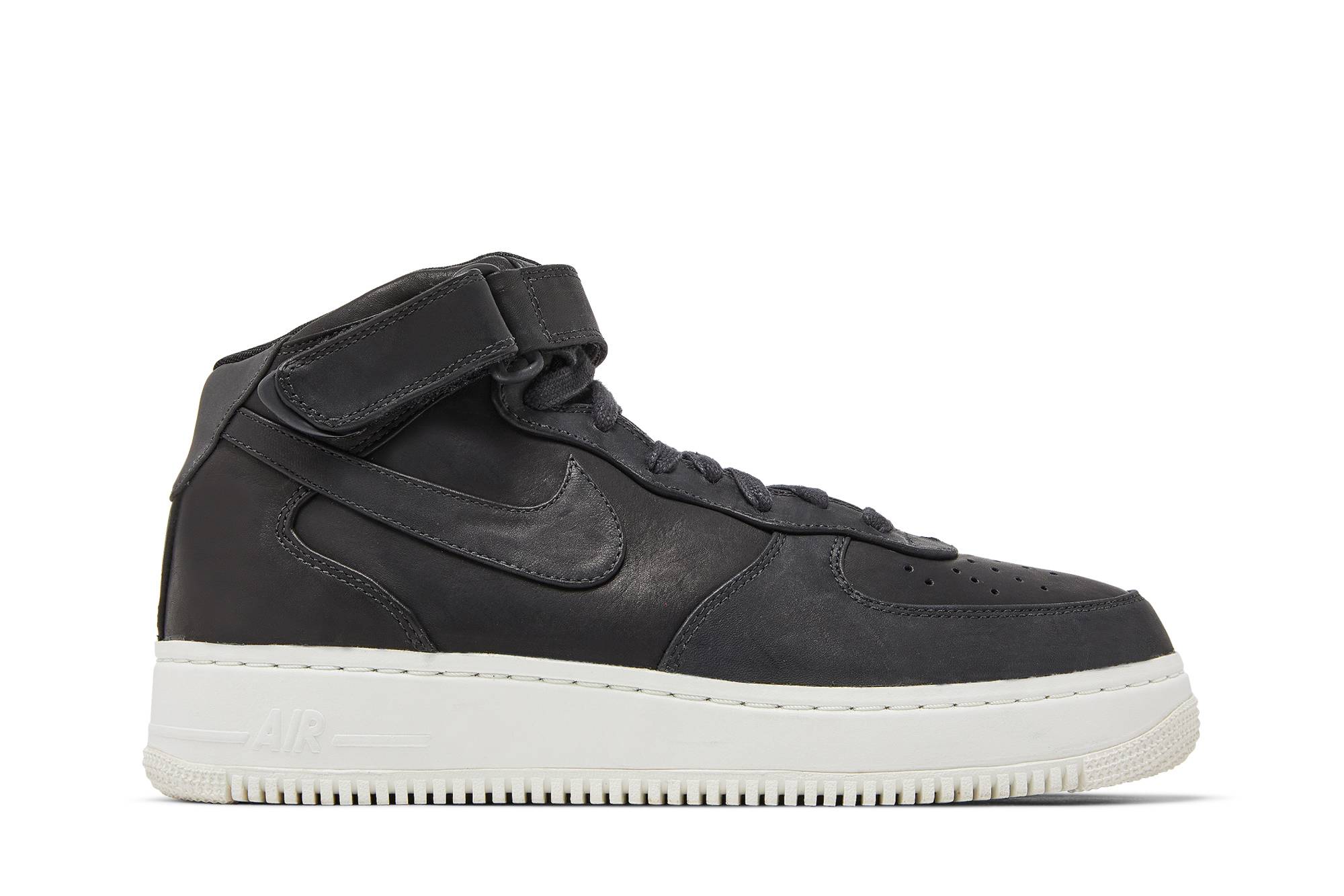 Buy 耐克NikeLab空军1号中帮“黑色” 905619-001