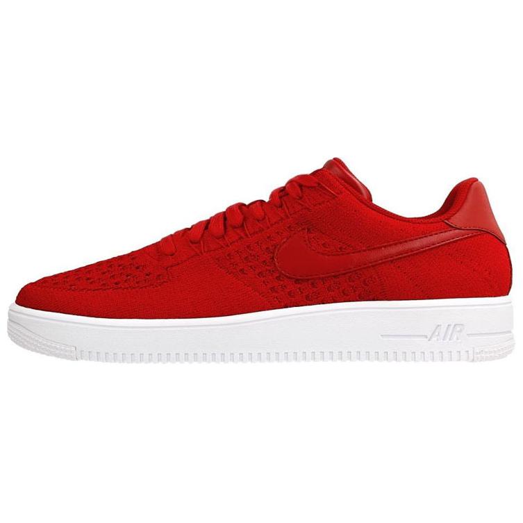 Nike NikeLab Air Force 1 Ultra Flyknit Low Premium 'Red' 826577-600