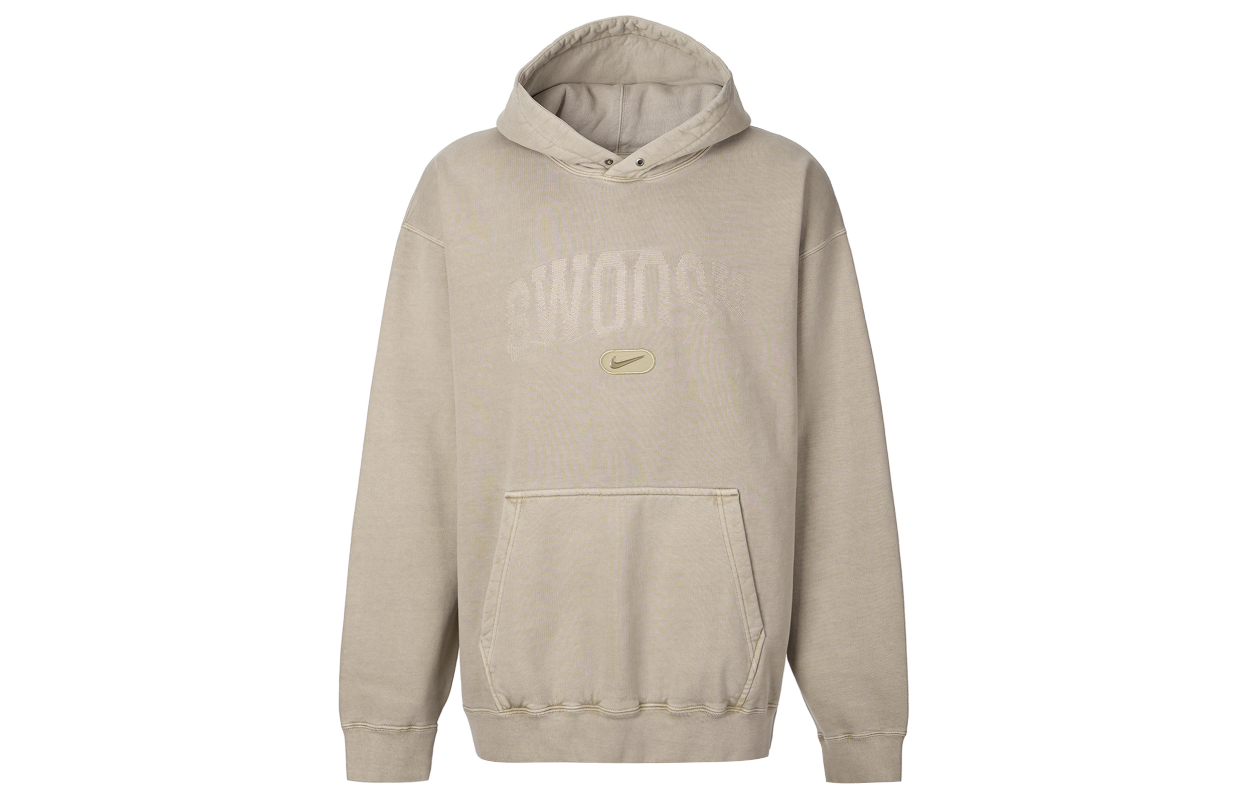 Nike NK Solo Swoosh Pullover Hoodie Fleece Khaki HJ2230-297