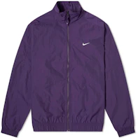 Nike NRG Purple Track Jacket with Stand Collar and Logo CD6543-525 Nike NRG Purple Track Jacket with Stand Collar and Logo CD6543-525