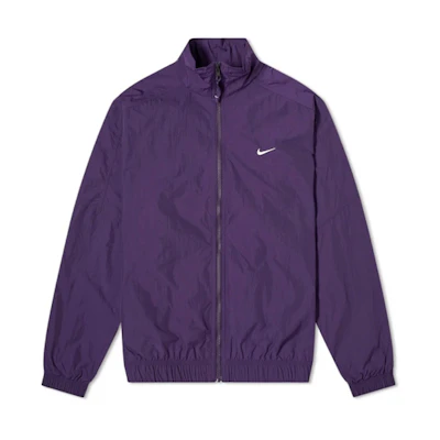 Nike NRG Purple Track Jacket with Stand Collar and Logo CD6543-525