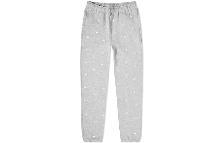 Nike NRG Swoosh Logo Print Grey Joggers for Men CJ8905-050