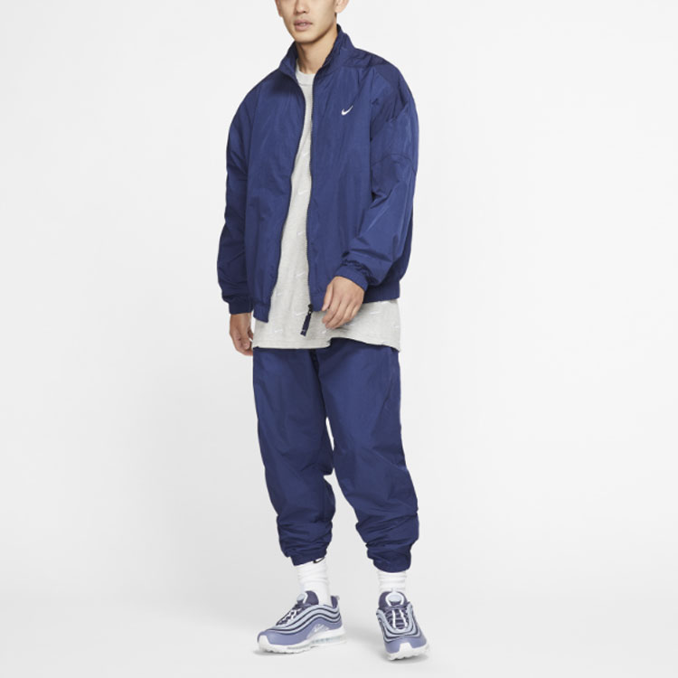 Nike NRG Track Stand Collar Jacket Blue CD6543-410 圖 3