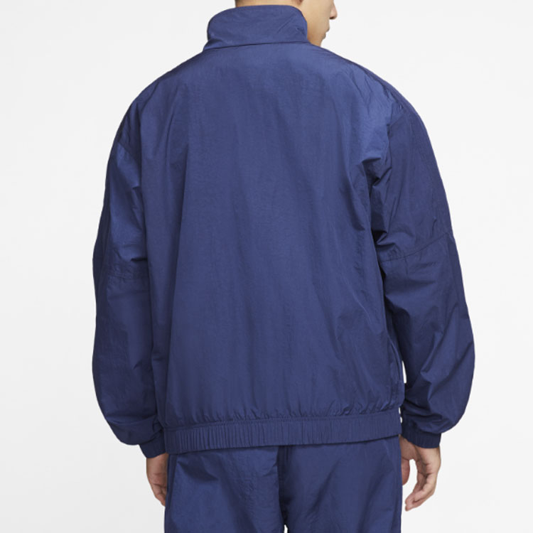 Nike NRG Track Stand Collar Jacket Blue CD6543-410 圖 5