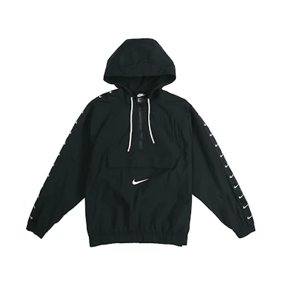 Nike NSW Big Swoosh Half-Zip Hoodie Jacket Black Men’s Spring Outerwear CD0420-010