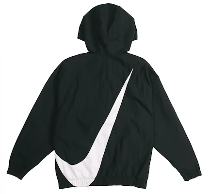 Nike NSW 大勾半拉鍊帽T外套 黑色 男士春季外套 CD0420-010 Lookbook Nike NSW 大勾半拉鍊帽T外套 黑色 男士春季外套 CD0420-010