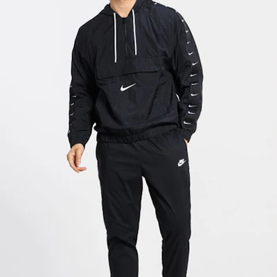 Nike NSW 大勾半拉鍊帽T外套 黑色 男士春季外套 CD0420-010 Sizing Nike NSW 大勾半拉鍊帽T外套 黑色 男士春季外套 CD0420-010