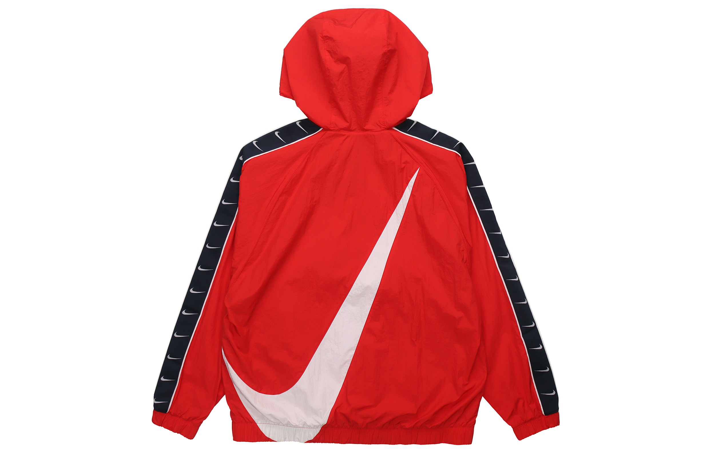 Nike NSW Big Swoosh Half-Zip Hoodie Jacket Red Sportswear CD0420-657