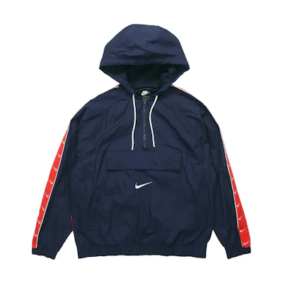 Nike NSW Big Swoosh Half-Zip Logo Track Jacket for Men CD0420-451
