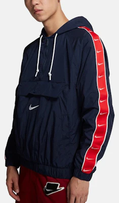 Nike NSW Big Swoosh Half-Zip Logo Track Jacket for Men CD0420-451 Details for Nike NSW Big Swoosh Half-Zip Logo Track Jacket for Men CD0420-451