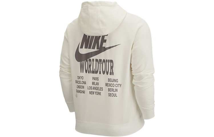 Nike NSW Casual Pullover Unisex Hoodie Sail White DV7380-133
