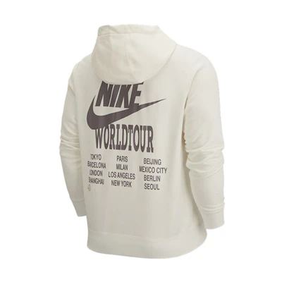 Nike NSW Casual Pullover Unisex Hoodie Sail White DV7380-133