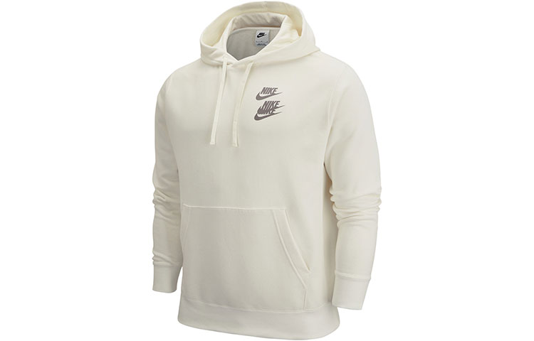 Nike NSW Casual Pullover Unisex Hoodie Sail White DV7380-133 圖 3