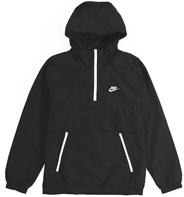 Nike NSW CE Half-Zip Hooded Anorak Jacket Black Spring Edition AR2213-010 Order Nike NSW CE Half-Zip Hooded Anorak Jacket Black Spring Edition AR2213-010