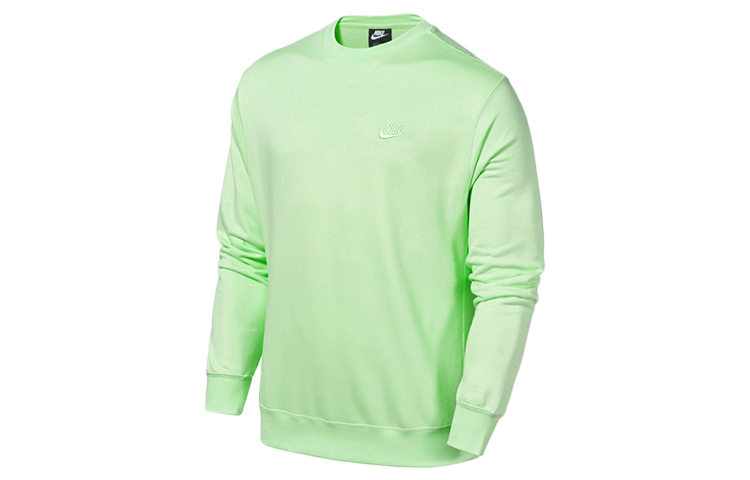 Nike NSW Club French Terry Crewneck Sweatshirt Steam Green BV2667-376