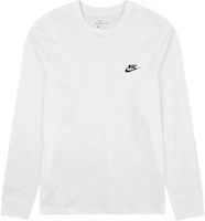 Nike NSW Club White Crewneck Pullover Sweatshirt Casual Sportswear AR5193-100 Nike NSW Club White Crewneck Pullover Sweatshirt Casual Sportswear AR5193-100