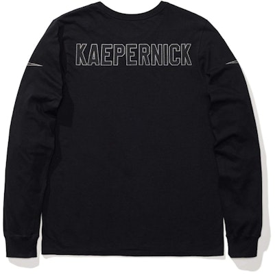 Nike NSW Colin Kaepernick Longsleeve T-Shirt Black Order Nike NSW Colin Kaepernick Longsleeve T-Shirt Black