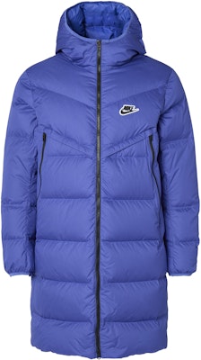 Nike NSW Down-Fill Windrunner Shield Long Jacket Winter Blue Coat CU4409-430 Buy Nike NSW Down-Fill Windrunner Shield Long Jacket Winter Blue Coat CU4409-430