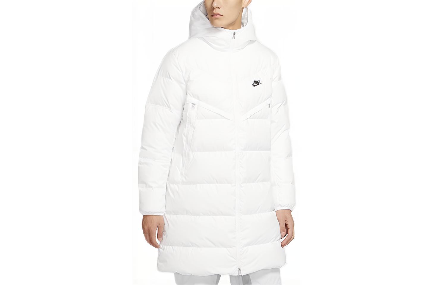 Nike NSW Down-Fill Windrunner Shield Long Jacket White CU4409-100