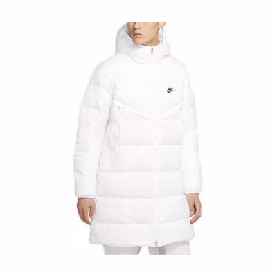 Nike NSW Down-Fill Windrunner Shield Long Jacket White CU4409-100