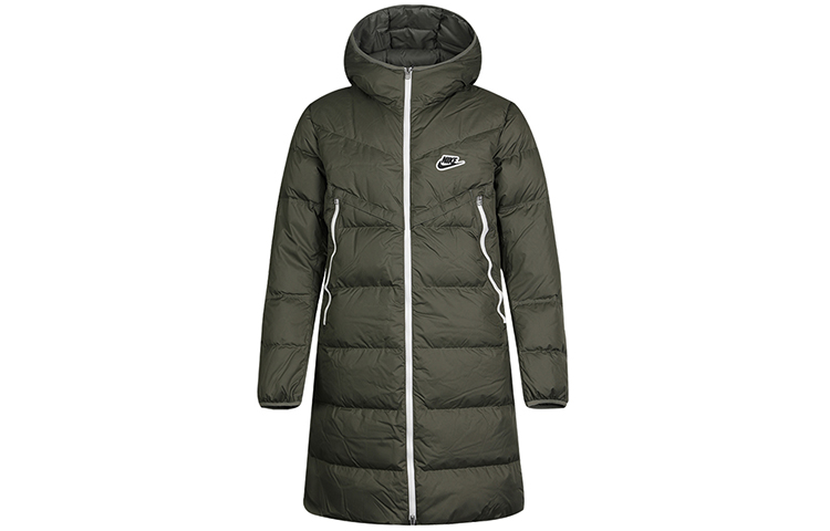 Order Nike Nsw Down-Fill Windrunner Shield Long Winter Coat Green CU4409-380