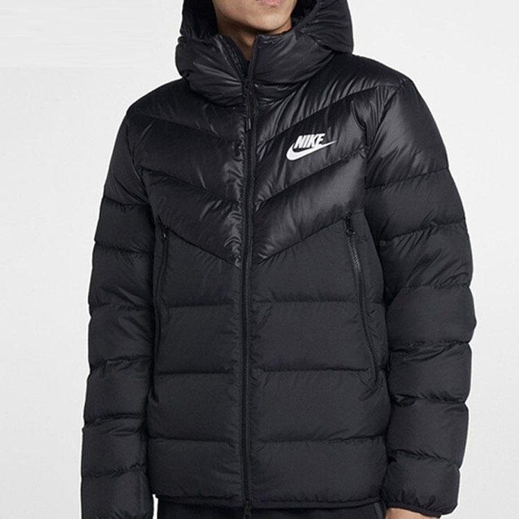 Sizing Nike NSW Down-Filled Hooded Jacket, Winter Black Coat CU0226-010