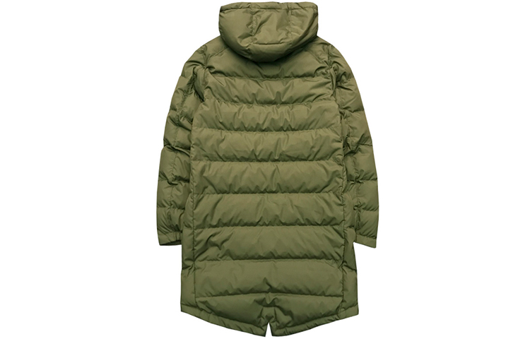 Lookbook Nike NSW Down-Filled Hooded Parka Winter Jacket Green () AJ7949-222