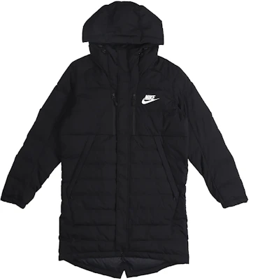 Nike NSW Down Fill Mid-Length Hooded Jacket Winter Black AJ7949-010 Buy Nike NSW Down Fill Mid-Length Hooded Jacket Winter Black AJ7949-010