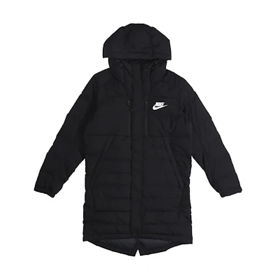Nike NSW Down Fill Mid-Length Hooded Jacket Winter Black AJ7949-010