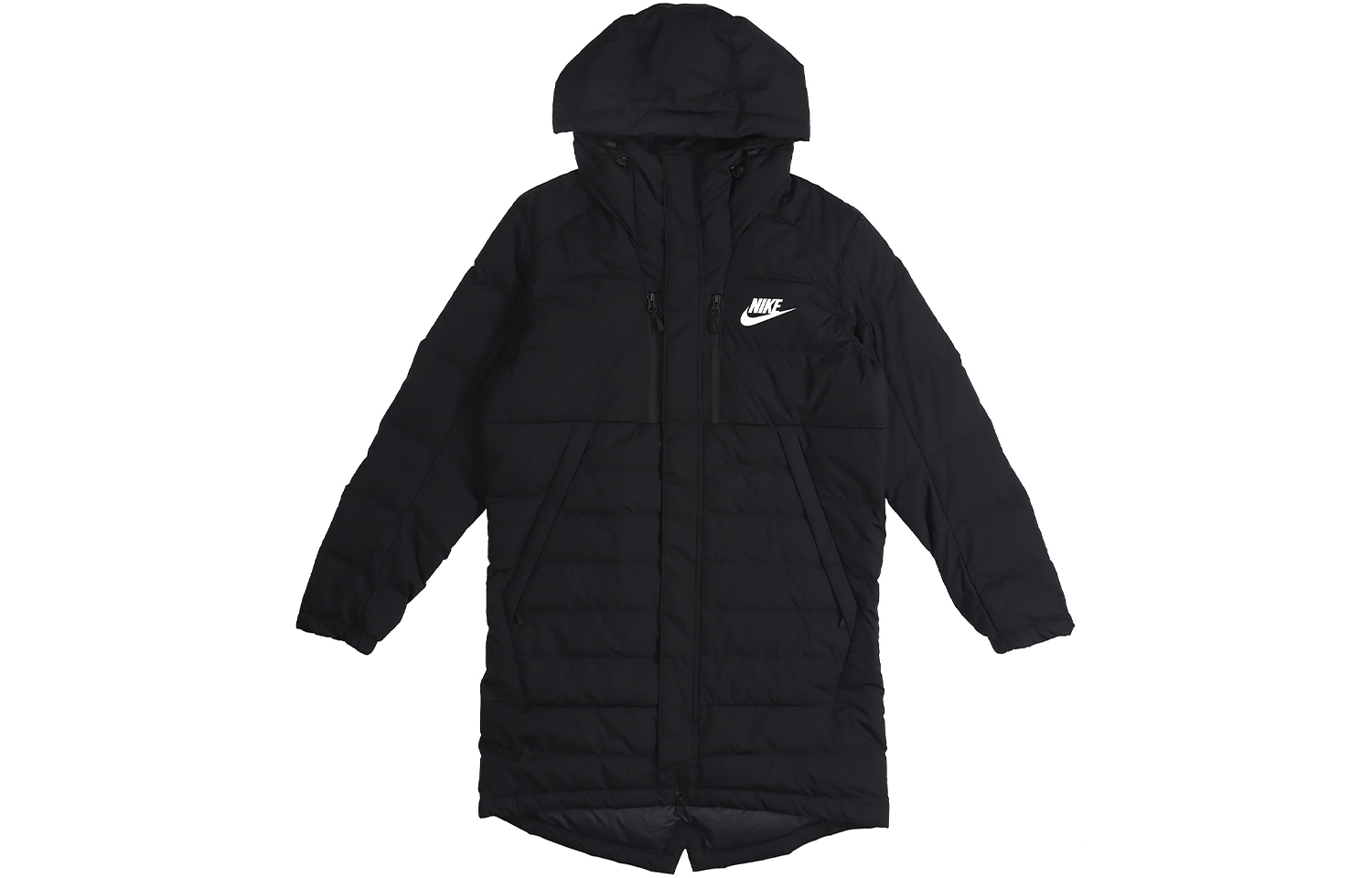 Order Nike NSW Down Fill Mid-Length Hooded Jacket Winter Black AJ7949-010