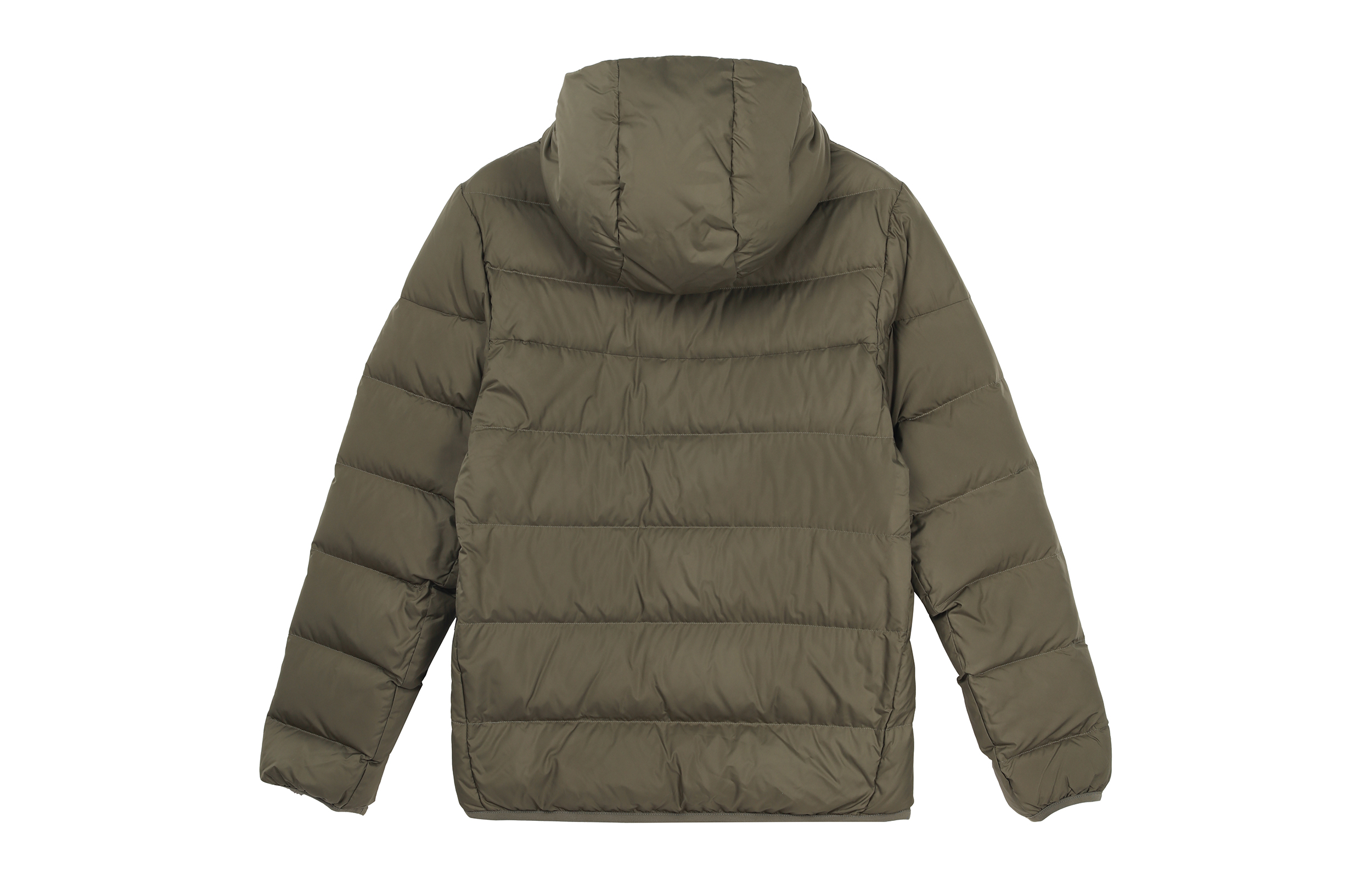 Lookbook Chaqueta Nike NSW Acolchada Impermeable Verde Hombre con Capucha de Invierno CU0226-380