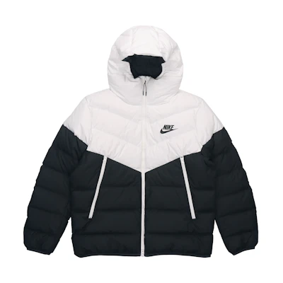 Nike NSW Down Fill Winter Hooded Zip Puffer Jacket Black CU0226-101