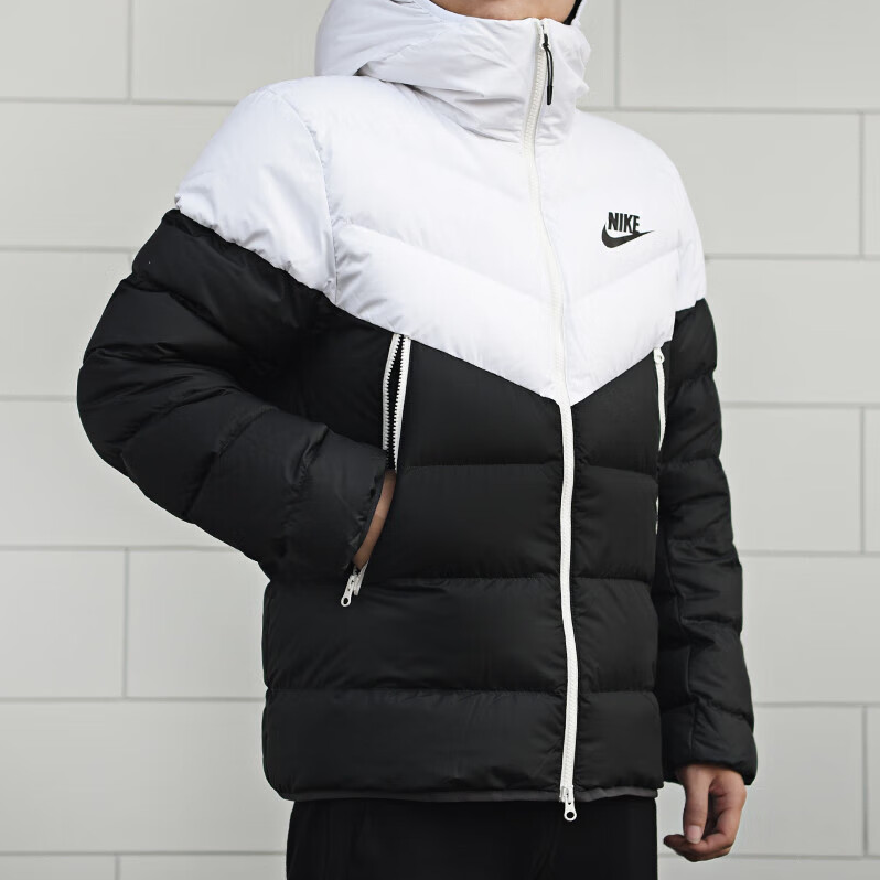 Details for Nike NSW Down Fill Winter Hooded Jaket Puffer Hitam CU0226-101