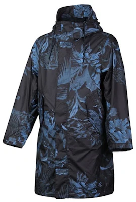 Nike NSW 連帽風衣外套 藍色/黑色印花 中長款外套 AR1599-010 Shop Nike NSW 連帽風衣外套 藍色/黑色印花 中長款外套 AR1599-010