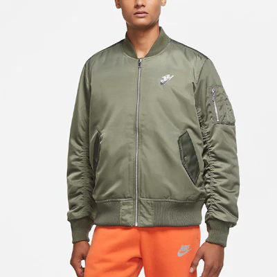 Nike NSW Punk 3D Logo Air Force Pilot Jaket Kelabu Hijau CZ1670-380 Purchase Nike NSW Punk 3D Logo Air Force Pilot Jaket Kelabu Hijau CZ1670-380